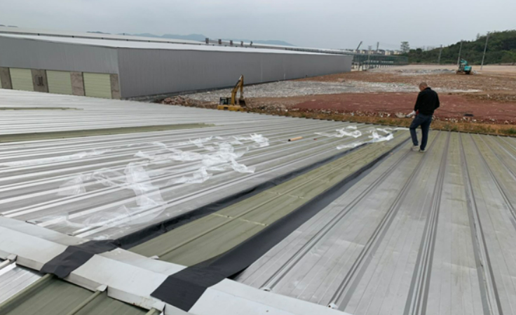 霍邱厂房屋面防水维修案例